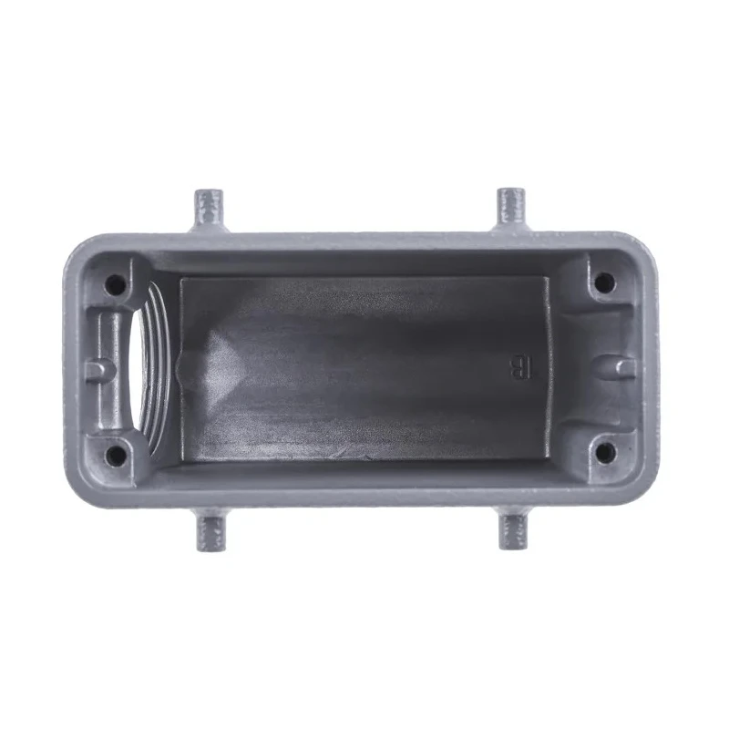 HARTING Han B Range Heavy Duty Power Connector Hood 2 Lever Locking Die Cast Aluminium Body IP65, IP66, IP67 16B 19300160527