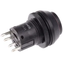 ITW Switches 76-97 Series Latching Push Button Switch Panel Mount SPDT IP67 22 mm Cutout 250 V ac 10A 76-9712/439088B