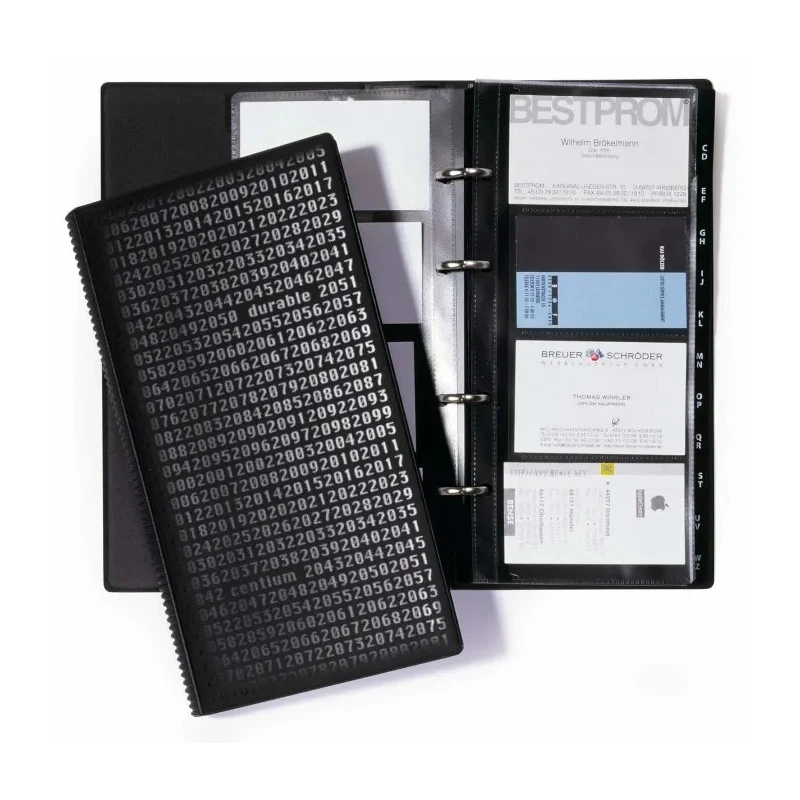 Durable Document Wallet 25 Per Pack 145mm 2403-01