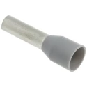 Weidmüller Insulated Crimp Bootlace Ferrule 10 mm Pin Length 2.8 mm Pin Diameter Grey 12 AWG Wire Size 9019190000