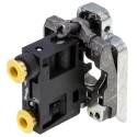Parker Plunger Pneumatic Manual Control Valve 5/32 in, 3/2 Port, 9 bar, Polyamide Body, PXB-B3111B