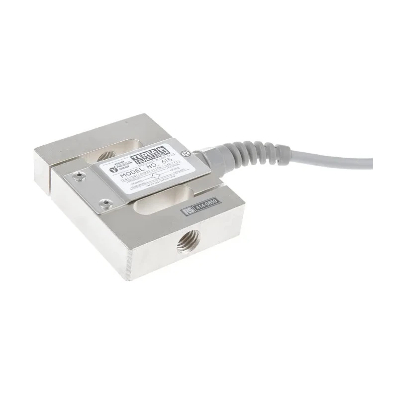 Tedea Huntleigh Models 615 Series S Type Load Cell, 50 kg to 200 kg Tension and Compression Measurement 0615-0200-G000-RS