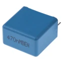 KEMET PHE844 Film Capacitor X1, ±20 %, 470 nF 440V AC Through Hole PHE844