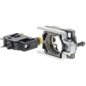 Parker Plunger Pneumatic Manual Control Valve, 3/2 Function, 4 mm Port Size, 5 mm Connection Thread, Polyamide PXB-B3121B