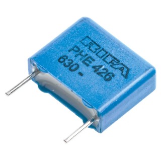 KEMET Film Capacitor Through Hole Radial 22 nF ±5 % 630 V dc 160 V ac PHE426