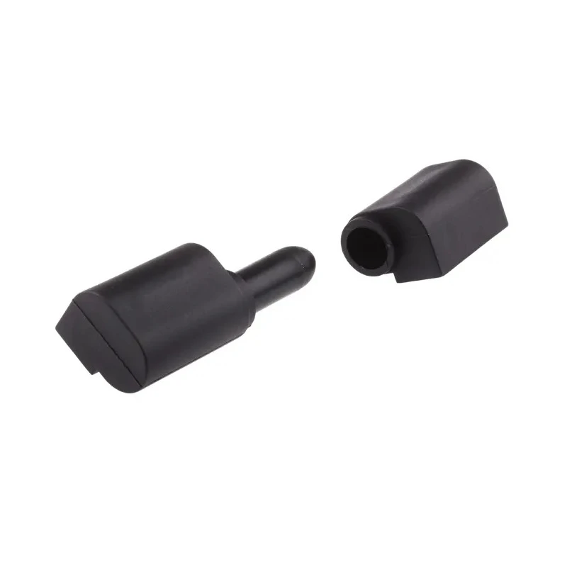 RS PRO Black Powder Coated Thermoplastic Barrel Hinge with Lift Off Pin Screw Fixing 83mm x 28mm x 22mm 110-4575