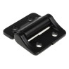 RS PRO Powder Coated Aluminium Friction Hinge with Fixed Pin, Screw Fixing, 40mm x 38mm x 10mm 110-4580