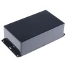 Hammond Flanged ABS Enclosure IP54 57 mm x 191 mm x 110 mm 1591ESFLBK