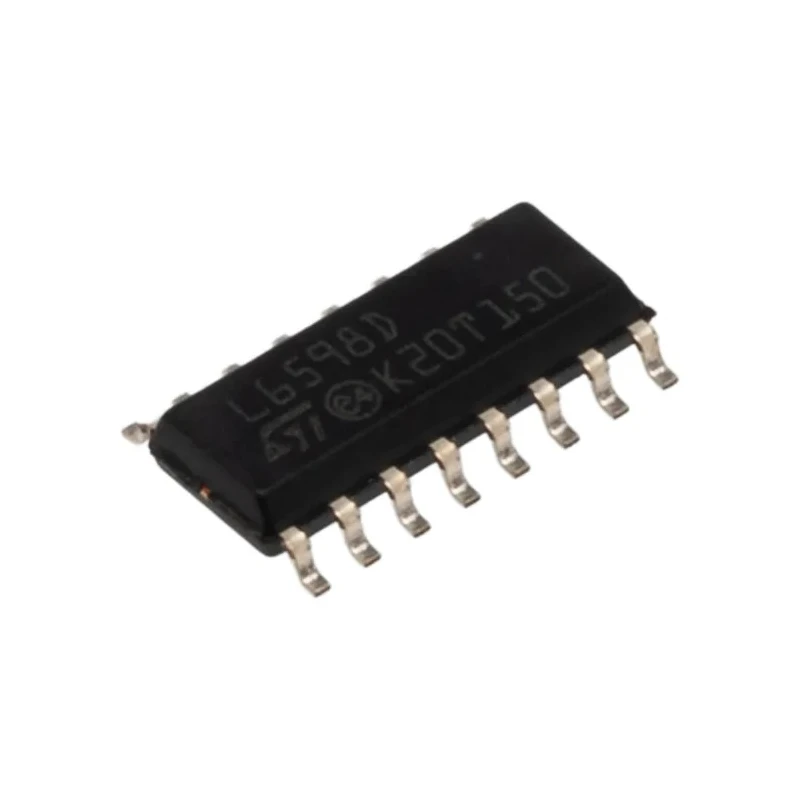 STMicroelectronics 16-Pin SOIC Resonant PWM Controller, 400 kHz, 16.6 V, Flyback Topology L6598D