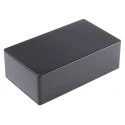 Hammond 1591 Series Black Black Lid ABS Enclosure IP54, 57 mm x 191 mm x 110 mm 1591ESBK