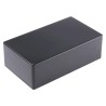 Hammond 1591 Series Black Black Lid ABS Enclosure IP54, 57 mm x 191 mm x 110 mm 1591ESBK