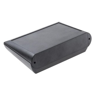 OKW COMTEC 200 Series Black ABS Desktop Enclosure Sloped Front 200mm x 148mm x 62.8mm A0620109