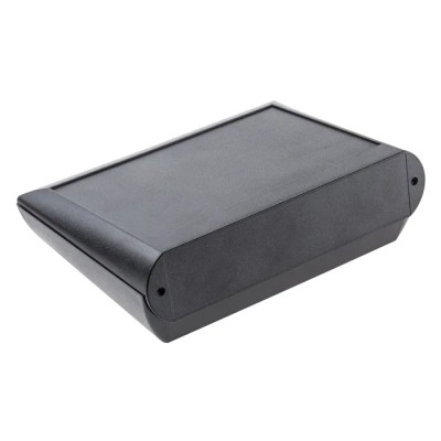 OKW COMTEC 200 Series Black ABS Desktop Enclosure Sloped Front 200mm x 148mm x 62.8mm A0620109