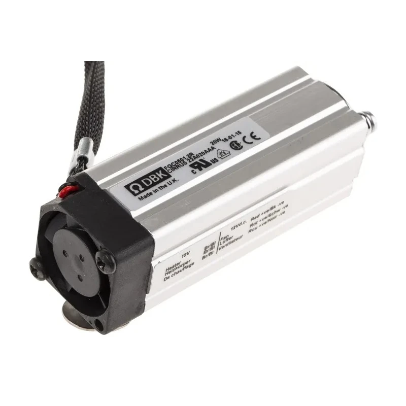 DBK Enclosures 35 °C Enclosure Heater 12V DC 20W Output IP54 Rated FGC0501.2