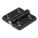 Southco Powder Coated Die Cast Zinc Butt Hinge Fixed Pin Screw Fixing 50 mm x 50 mm x 12 mm 110-4581