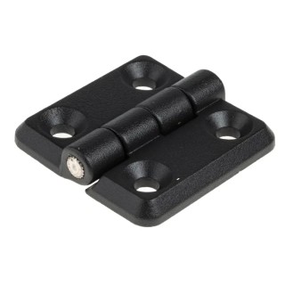 Southco Powder Coated Die Cast Zinc Butt Hinge Fixed Pin Screw Fixing 50 mm x 50 mm x 12 mm 110-4581