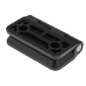 Southco Powder Coated Die Cast Zinc Butt Hinge Fixed Pin Screw Fixing 50 mm x 50 mm x 12 mm 110-4581