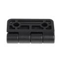 Southco Powder Coated Die Cast Zinc Butt Hinge Fixed Pin Screw Fixing 50 mm x 50 mm x 12 mm 110-4581