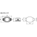 Wurth Elektronik WE-PD3 Shielded Wirewound Surface Mount Inductor 3.3 μH ±20 % 1.6 A Idc 74451033