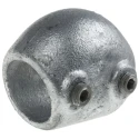 RS Pro 15 To 60 Degree Elbow Connecting Component Strut Profile Type 1 Compatible with 33.7 mm Round Tube 415-5968