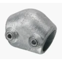 RS Pro 15 To 60 Degree Elbow Connecting Component Strut Profile Type 3 Round Tube Size 48.3 mm 415-5996