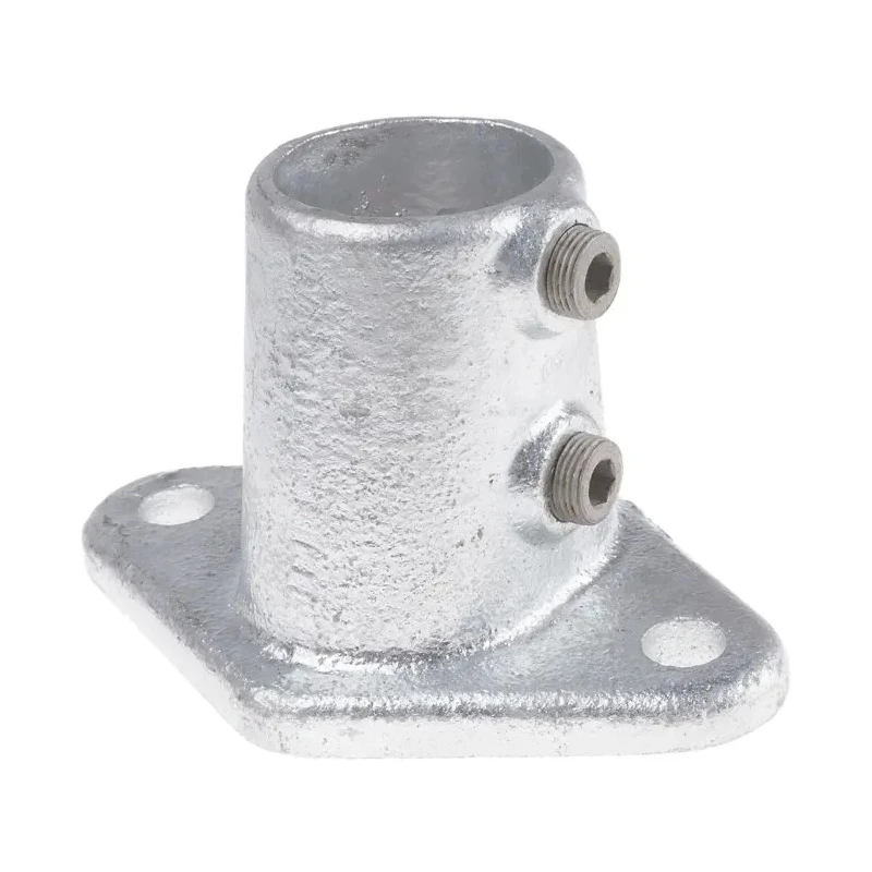 RS PRO Cast Iron Base Flange Type 3 Compatible with 48.3 mm Round Tube 415-6242