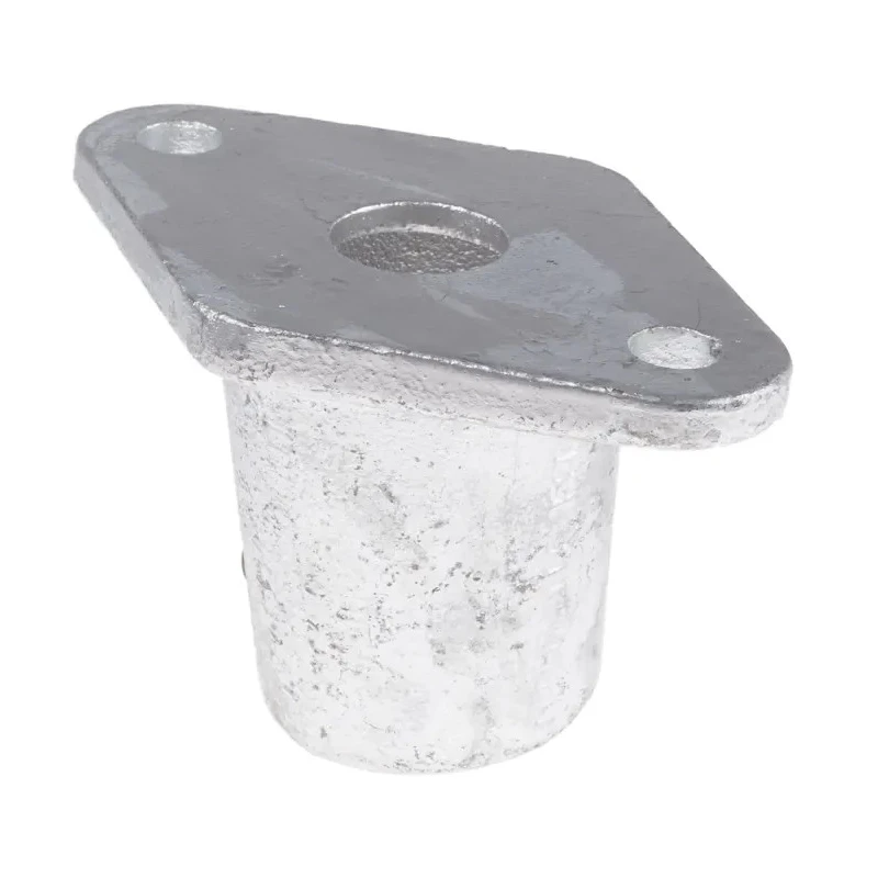 RS PRO Cast Iron Base Flange Type 3 Compatible with 48.3 mm Round Tube 415-6242