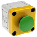 APEM A01 Series Momentary Emergency Stop Push Button Surface Mount 16 mm Cutout IP65 A01MMESP3+52B+FM2+PEA01