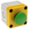 APEM A01 Series Momentary Emergency Stop Push Button Surface Mount 16 mm Cutout IP65 A01MMESP3+52B+FM2+PEA01