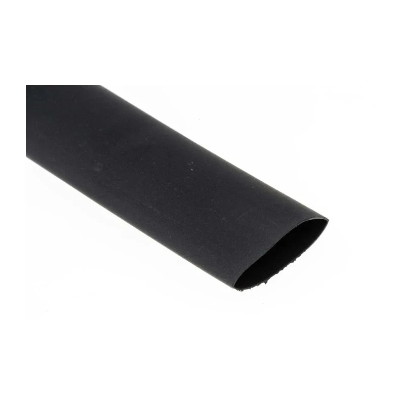 RS PRO Heat Shrink Tubing Black 12.7 mm Sleeve Diameter 300 mm Length 2:1 Shrink Ratio 417-7283