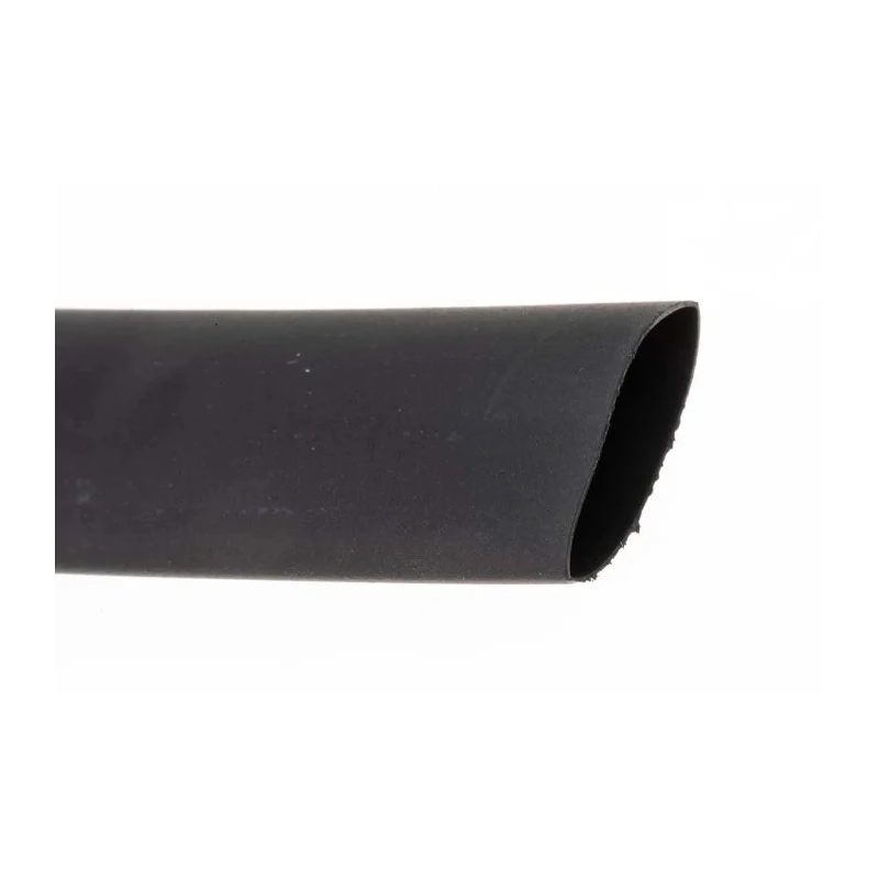 RS PRO Heat Shrink Tubing Black 12.7 mm Sleeve Diameter 300 mm Length 2:1 Shrink Ratio 417-7283