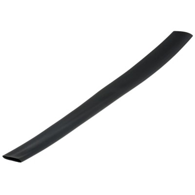 RS PRO Heat Shrink Tubing Black 19.1 mm Sleeve Diameter x 300 mm Length Polyolefin Flame Retardant 2:1 Ratio 417-7299