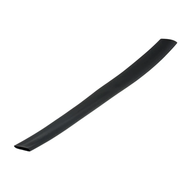 RS PRO Heat Shrink Tubing Black 19.1 mm Sleeve Diameter x 300 mm Length Polyolefin Flame Retardant 2:1 Ratio 417-7299