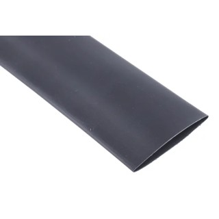 RS PRO Heat Shrink Tubing, Black 38 mm Sleeve Diameter x 300 mm Length 2:1 Shrink Ratio 417-7312