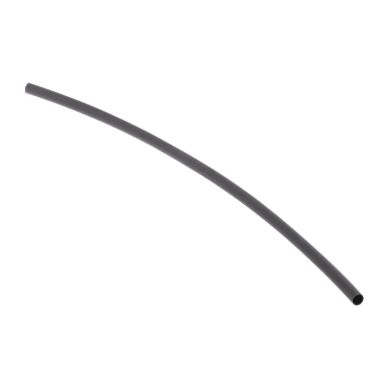RS PRO Heat Shrink Tubing Black 6.4 mm Sleeve Diameter x 300 mm Length 2:1 Shrink Ratio 417-7261