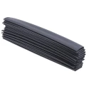 RS PRO Heat Shrink Tubing Black Polyolefin 25.4 mm Sleeve Diameter x 300mm Length, 2:1 Ratio Model 417-7306