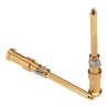 HARTING Han D Heavy Duty Power Connector Male Crimp Contact, Gold Plated Copper Alloy, 10A, 250V, Wire Size 0.75 09150006125