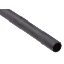 RS PRO Halogen Free Heat Shrink Tubing Black 4.8 mm Sleeve Diameter x 300 mm Length 2:1 Ratio 417-9560