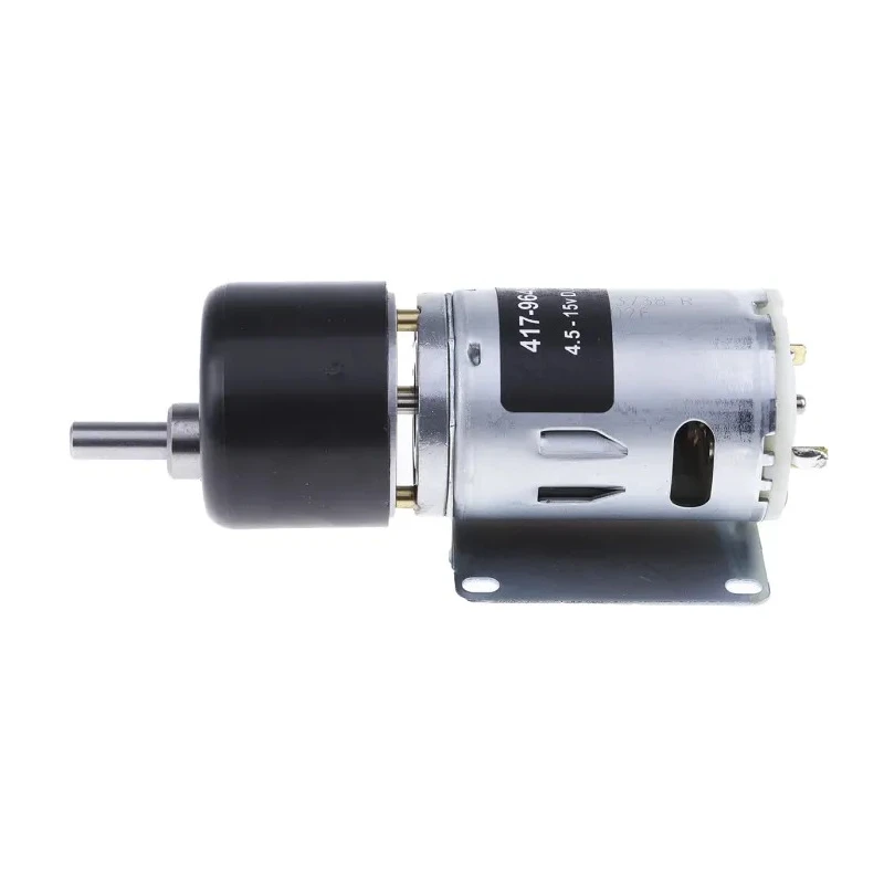 RS PRO Brushed Geared DC Geared Motor 19.8W 12V DC 59 Ncm Torque 4 RPM 6mm Shaft Diameter 417-9649