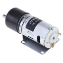 RS PRO Brushed Geared DC Geared Motor 19.8W 12V DC 59 Ncm Torque 4 RPM 6mm Shaft Diameter 417-9649