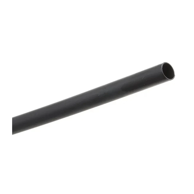 RS PRO Halogen Free Heat Shrink Tubing Black 6.4 mm Sleeve Diameter x 300 mm Length 2:1 Shrink Ratio 417-9576