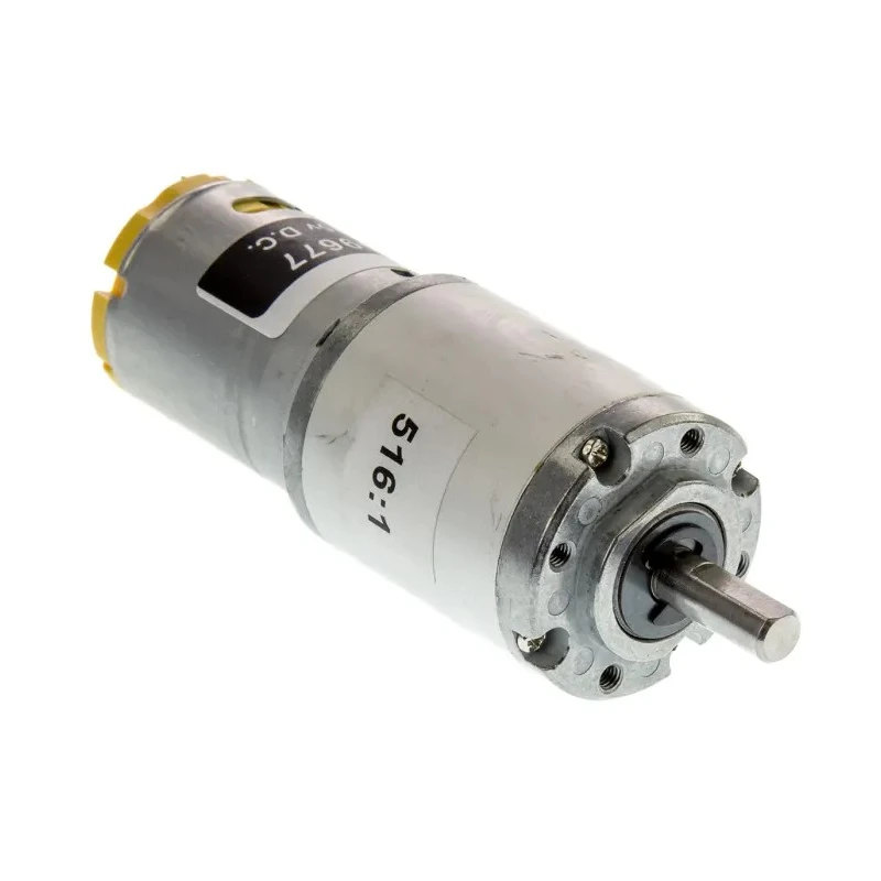 RS Pro Brushed Planetary Geared DC Motor, 7.92 W, 12 V DC, 98 Ncm Torque, 19 RPM, 6 mm Shaft Diameter 417-9677