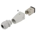 EPIC Heavy Duty Power Connector Insert, 3+E Pole Format, Thermoplastic Zinc Die Cast Body, IP65 10420000+19426000+53111420