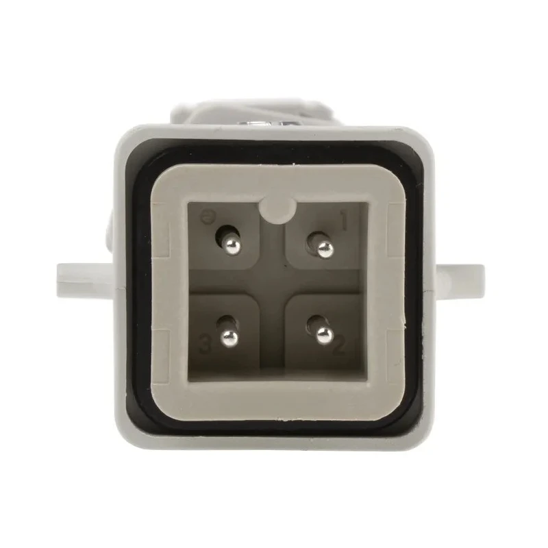 EPIC Heavy Duty Power Connector Insert, 3+E Pole Format, Thermoplastic Zinc Die Cast Body, IP65 10420000+19426000+53111420