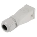 EPIC Heavy Duty Power Connector Insert, 3+E Pole Format, Thermoplastic Zinc Die Cast Body, IP65 10420000+19426000+53111420