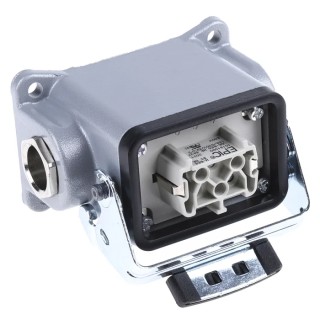 EPIC Heavy Duty Power Connector 6 Way 16A 440V Series H-BE 10191000+19005000+71200200