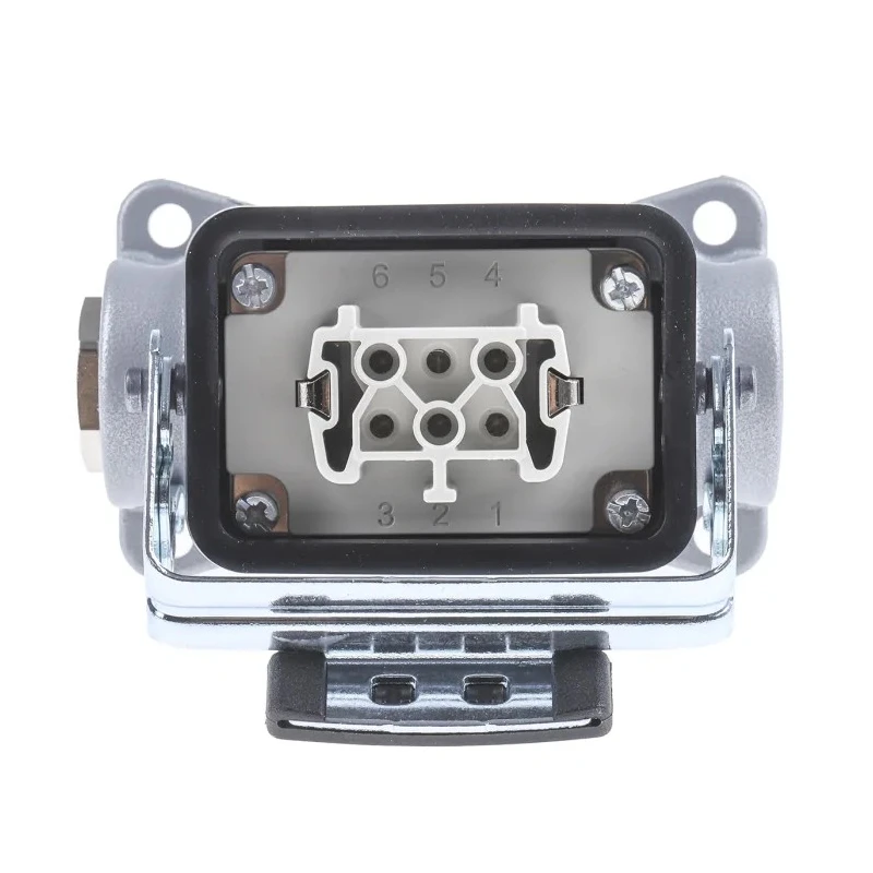 EPIC Heavy Duty Power Connector 6 Way 16A 440V Series H-BE 10191000+19005000+71200200