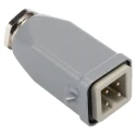EPIC Heavy Duty Power Connector, 3 Way, 10A, 250V, M20 Thread Size 10420000+19426500