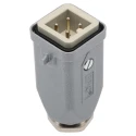 EPIC Heavy Duty Power Connector, 3 Way, 10A, 250V, M20 Thread Size 10420000+19426500