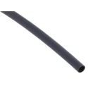 RS PRO Black Polyolefin Heat Shrink Tubing 4.8 mm Sleeve Diameter x 300 mm Length, 2:1 Shrink Ratio 417-7255